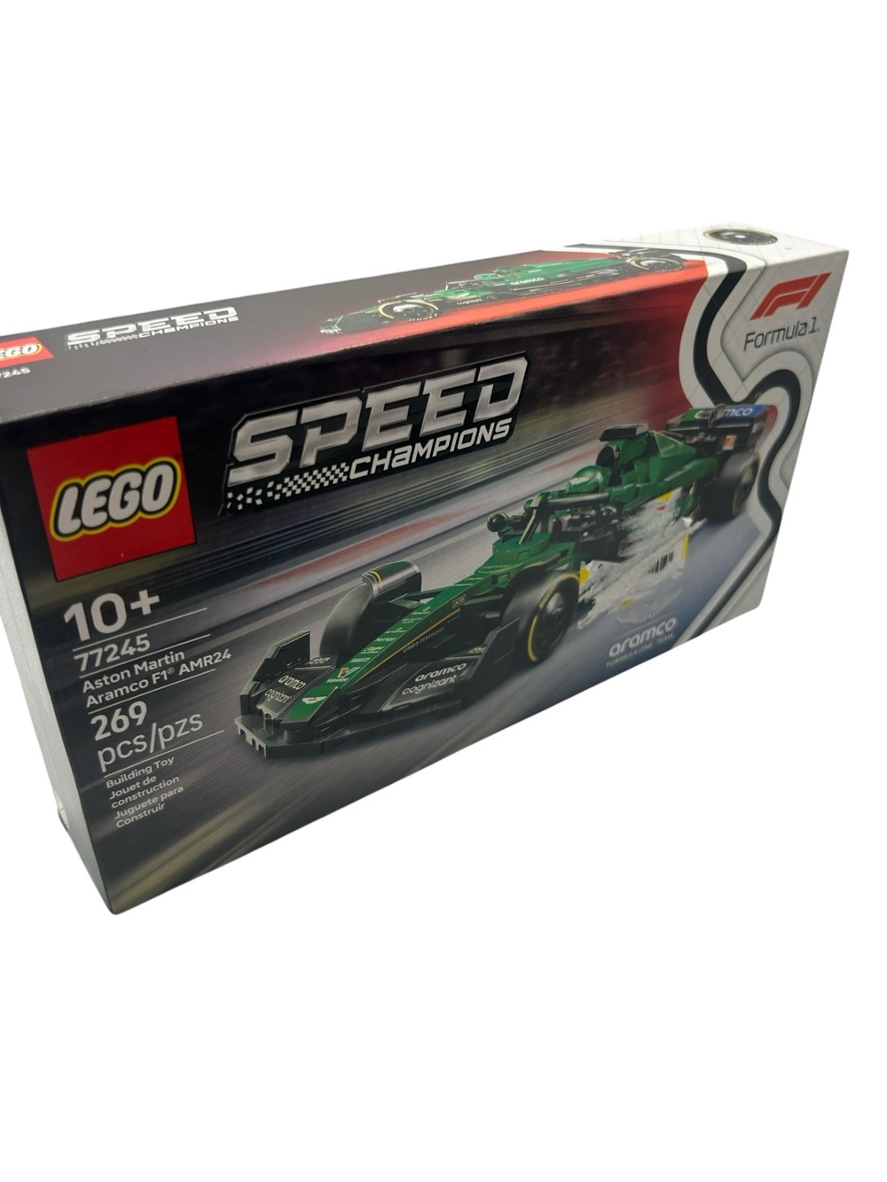 Lego Green and Black Formula 1 Race Car Building Set New 77245 collectible F1